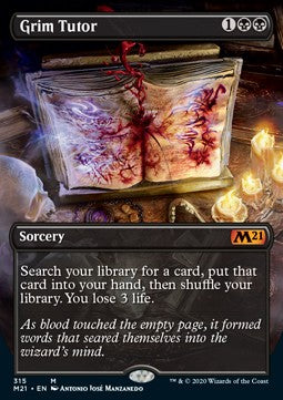 Grim Tutor XM21-315 Mythic Excellent Englisch