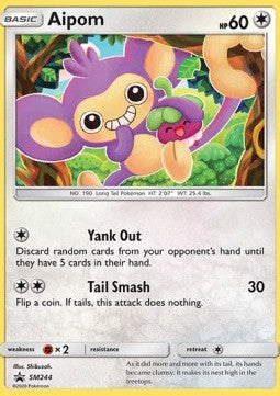 Aipom SM-244 Promo Excellent Englisch