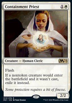 Containment Priest M21-13 Rare Near Mint Englisch