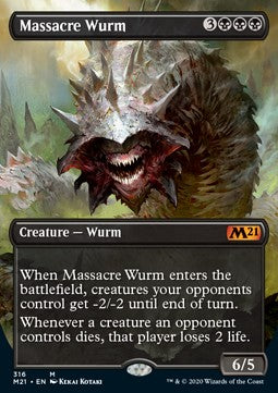 Massacre Wurm XM21-316 Mythic Near Mint Englisch
