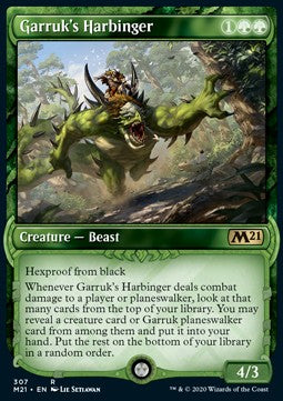 Garruk's Harbinger XM21-307 Rare Excellent Englisch