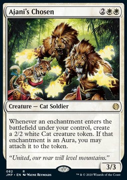Ajani's Chosen JMP-82 Rare Excellent Englisch