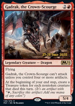 Gadrak, Geißel der Gekrönten (V.2) PM21-146 Rare Excellent Deutsch Foil