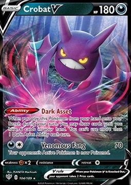 Crobat V DAA-104 Ultra Rare Excellent Englisch