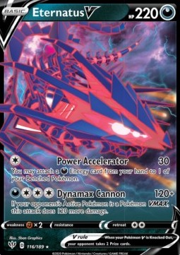 Eternatus V DAA-116 Ultra Rare Excellent Englisch