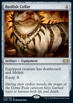 Basilisk Collar 2XM-233 Rare Near Mint Englisch