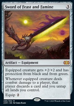 Sword of Feast and Famine 2XM-296 Mythic Near Mint Standard Chinesisch