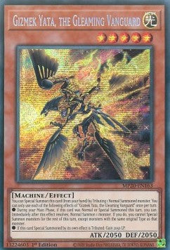 Gizmek Yata, die glänzende Vorhut MP20-163 Secret Rare Near Mint Deutsch 1. Auflage