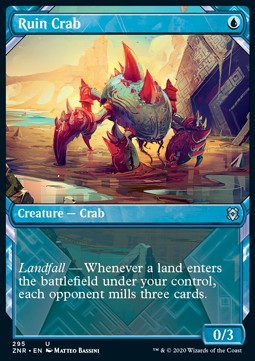 Ruin Crab XZNR-295 Uncommon Near Mint Englisch