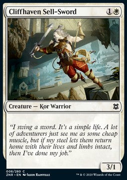 Cliffhaven Sell-Sword ZNR-8 Common Excellent Englisch
