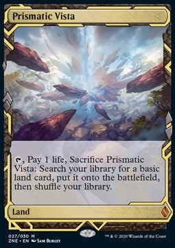Prismatic Vista ZNE-27 Mythic Near Mint Englisch