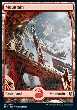 Gebirge (V.3) ZNR-277 Land Excellent Deutsch Foil