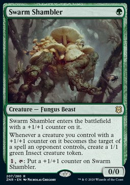 Swarm Shambler ZNR-207 Rare Excellent Englisch