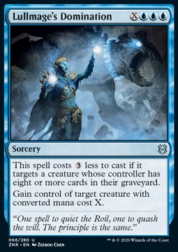 Lullmage's Domination ZNR-66 Uncommon Excellent Englisch