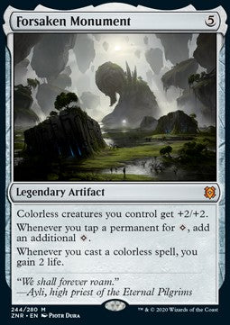 Forsaken Monument ZNR-244 Mythic Near Mint Englisch