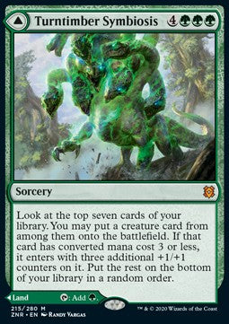 Turntimber Symbiosis // Turntimber, Serpentine Wood ZNR-215 Mythic Near Mint Englisch