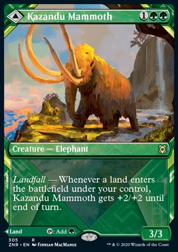 Kazandu-Mammut // Kazandu-Tal XZNR-305 Rare Excellent Deutsch