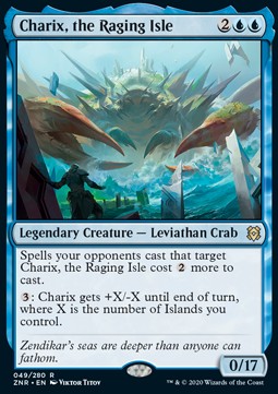 Charix, the Raging Isle ZNR-49 Rare Near Mint Englisch