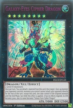 Galaxieaugen-Cipher-Drache (V.4) DLCS-125 Ultra Rare Near Mint Deutsch 1. Auflage
