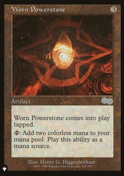 Worn Powerstone ZNL-318 Uncommon Near Mint Englisch