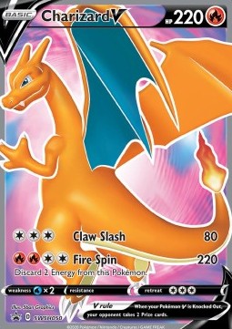 Charizard V SWSH-050 Promo Near Mint Englisch