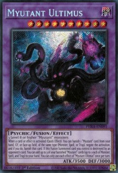 Myutant Ultimus PHRA-091 Secret Rare Good Deutsch 1. Auflage