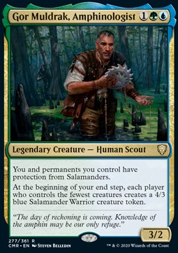 Gor Muldrak, Amphinologist CMR-277 Rare Excellent Englisch Foil