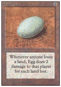 Dingus Egg 2ED- Rare Light Played Englisch