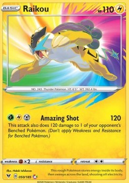 Raikou VIV-50 Amazing Rare Excellent Englisch