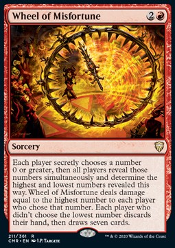 Wheel of Misfortune CMR-211 Rare Excellent Englisch