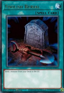 Törichtes Begräbnis MAGO-053 Rare Near Mint Deutsch 1. Auflage