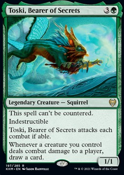 Toski, Bearer of Secrets KHM-197 Rare Near Mint Englisch