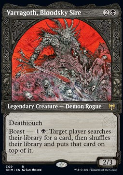 Varragoth, Bloodsky Sire XKHM-309 Rare Excellent Englisch