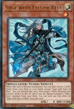 Weiser mit den blauen Augen (V.1) LDS2-011 Ultra Rare Near Mint Deutsch 1. Auflage