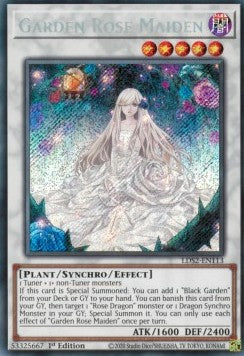 Gartenrosenmädchen LDS2-113 Secret Rare Near Mint Deutsch 1. Auflage