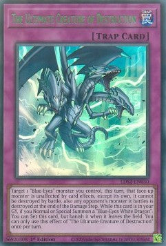 Die ultimative Kreatur der Zerstörung (V.3) LDS2-030 Ultra Rare Excellent Deutsch 1. Auflage