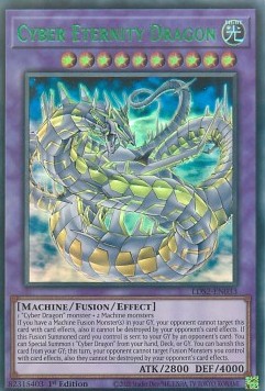 Cyber Ewigkeitsdrache (V.3) LDS2-033 Ultra Rare Near Mint Deutsch 1. Auflage