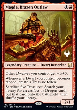 Magda, tollkühne Banditin (V.2) PKHM-142 Rare Excellent Deutsch Foil