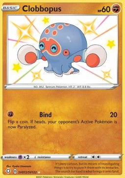 Clobbopus SHF-SV72 Secret Rare Good Englisch