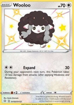 Wooloo SHF-SV103 Secret Rare Excellent Englisch