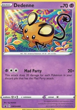 Dedenne SWSH-080 Promo Near Mint Englisch