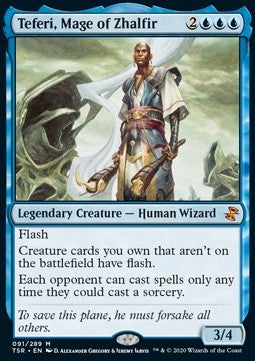 Teferi, Mage of Zhalfir TSR-91 Mythic Near Mint Englisch