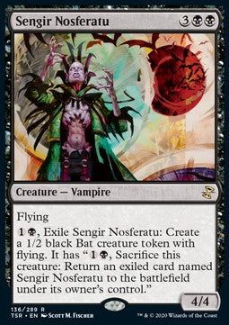 Sengir Nosferatu TSR-136 Rare Near Mint Englisch