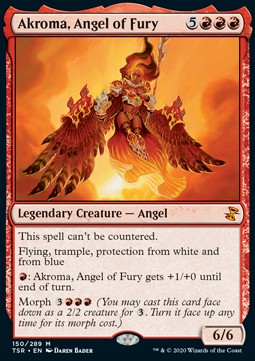 Akroma, Engel der Wut TSR-150 Mythic Excellent Deutsch