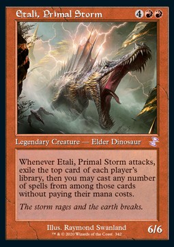 Etali, Primal Storm XTSR-342 Time Shifted Near Mint Englisch