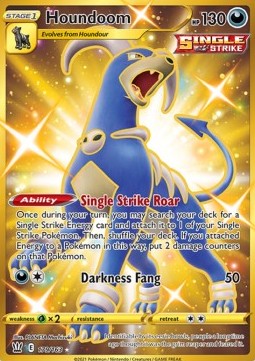 Houndoom BST-179 Secret Rare MT Englisch AOG-9,5