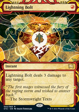 Lightning Bolt STA-42 Rare Excellent Englisch