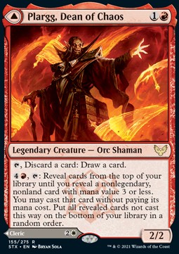 Plargg, Dean of Chaos // Augusta, Dean of Order STX-155 Rare Good Englisch
