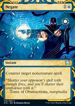 Negieren (V.1) STA-18 Uncommon Excellent Deutsch Foil