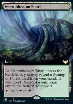 Necroblossom Snarl XSTX-363 Rare Near Mint Englisch Foil